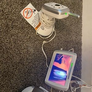 Baby monitor with extra camera in color